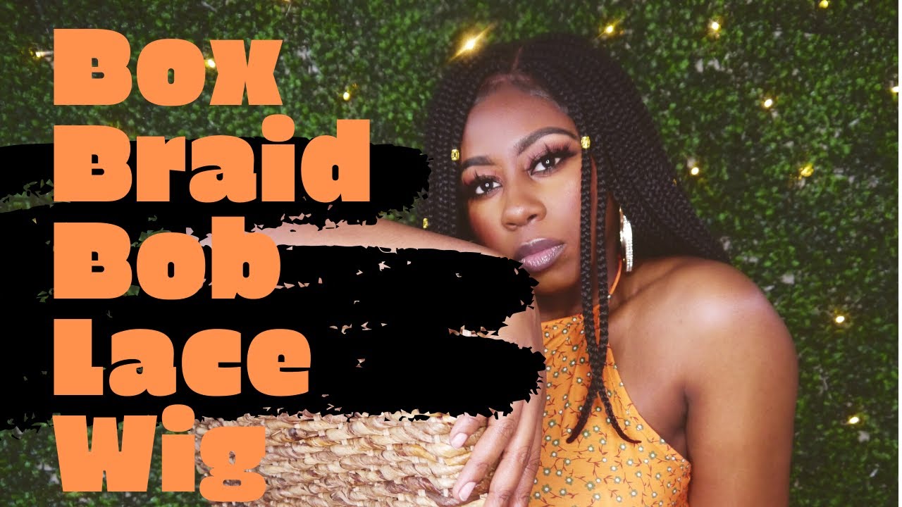 Sensationnel Cloud 9 What Lace Box Braid Bob Wig Review || Spring Summer Hair