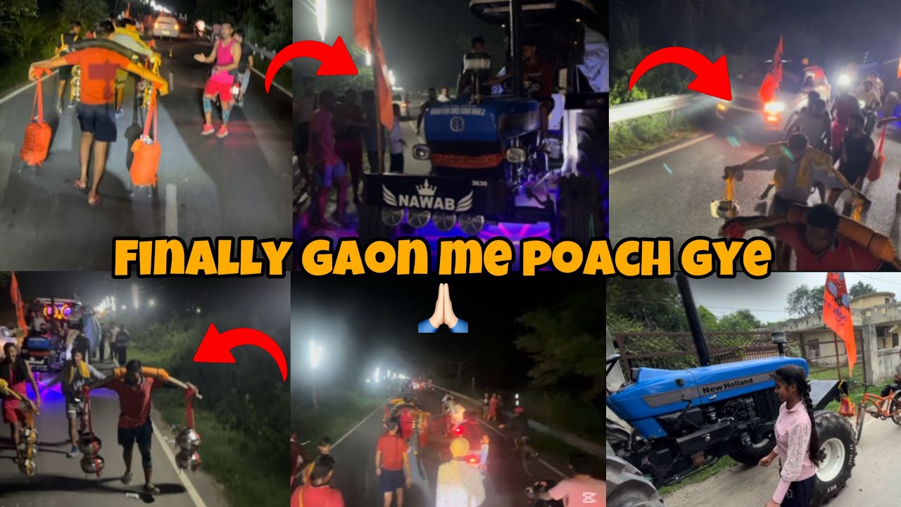 Last vlog कावड़ यात्रा❤️/सभी का दिल से धन्यवाद/love you all❤️🙏🏻#vinaypooniajaat 