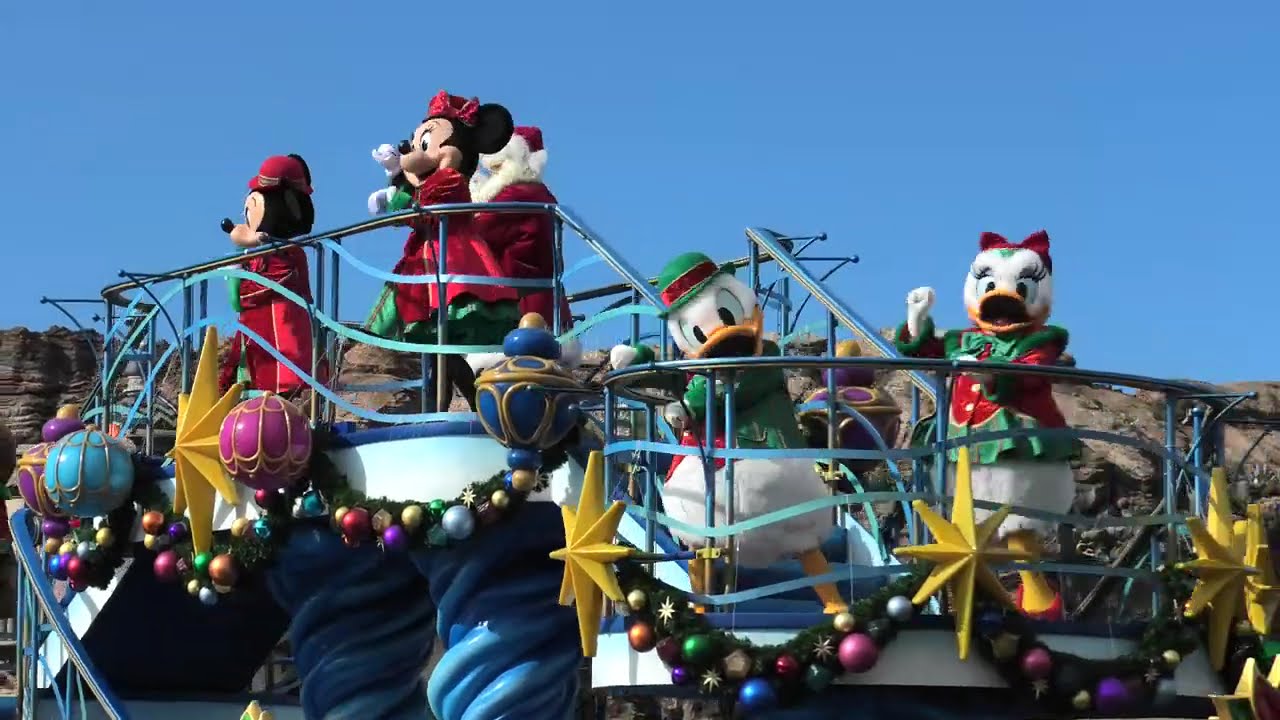 TDS『ディズニー・クリスマス・グリーティング2025』リドからのビデオカメラ記録動画 東京ディズニーシー 2025.12.18 初回