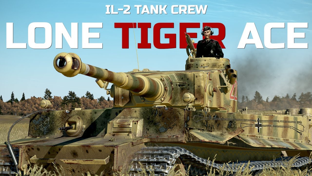 Lone Tiger Ace || IL-2 Tank Crew: Tiger Multiplayer Gameplay.
