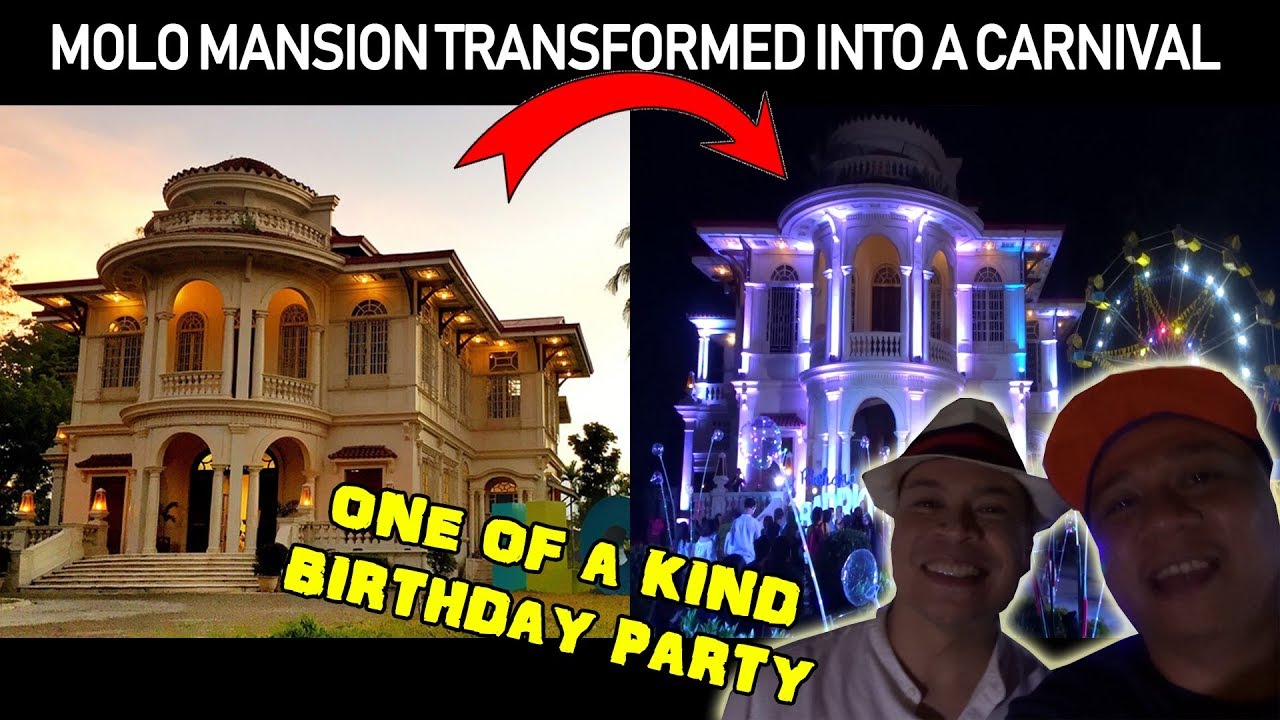 I Attended the Craziest Birthday Bash in Iloilo City! Party at Molo Mansion