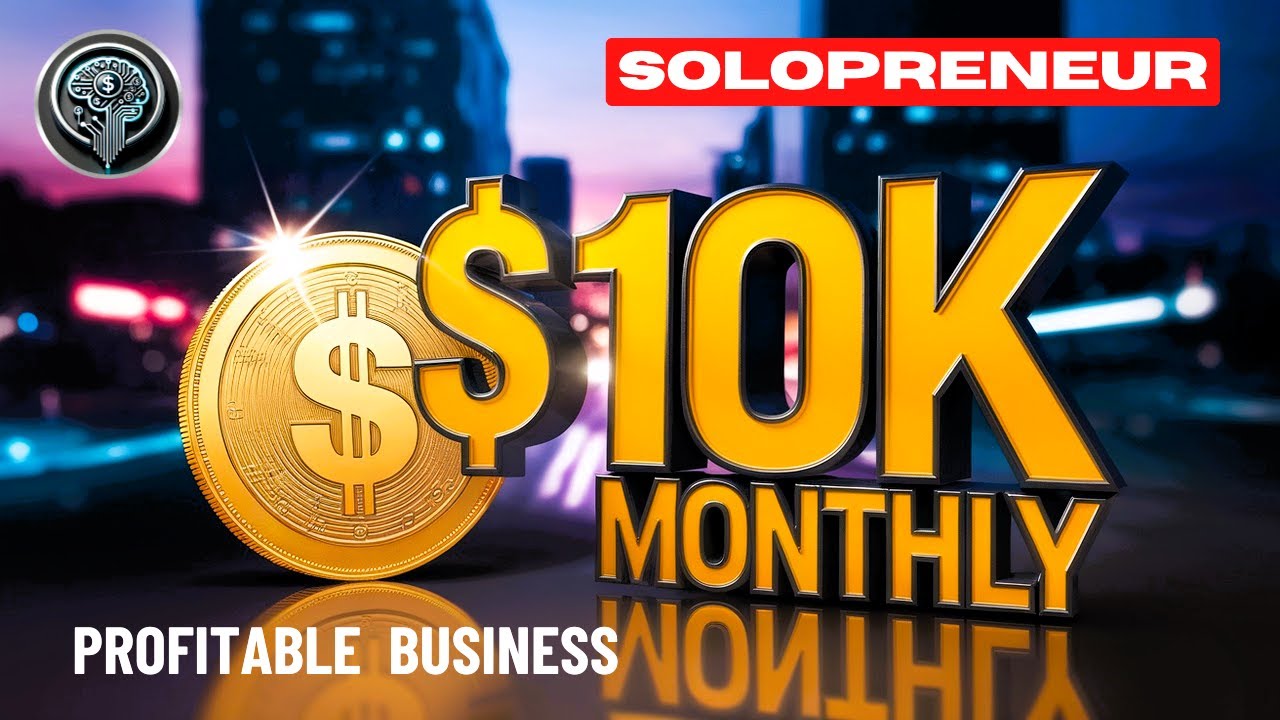 Solopreneur Business Ideas: $10K/Month business alone 2025