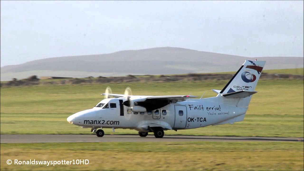 Various Takeoffs and Landings | Ronaldsway Isle of Man | ATC HD