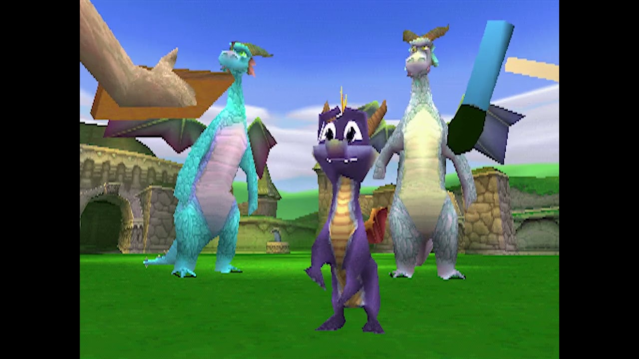 [TAS] Spyro the Dragon Cheat% in 1:39.800