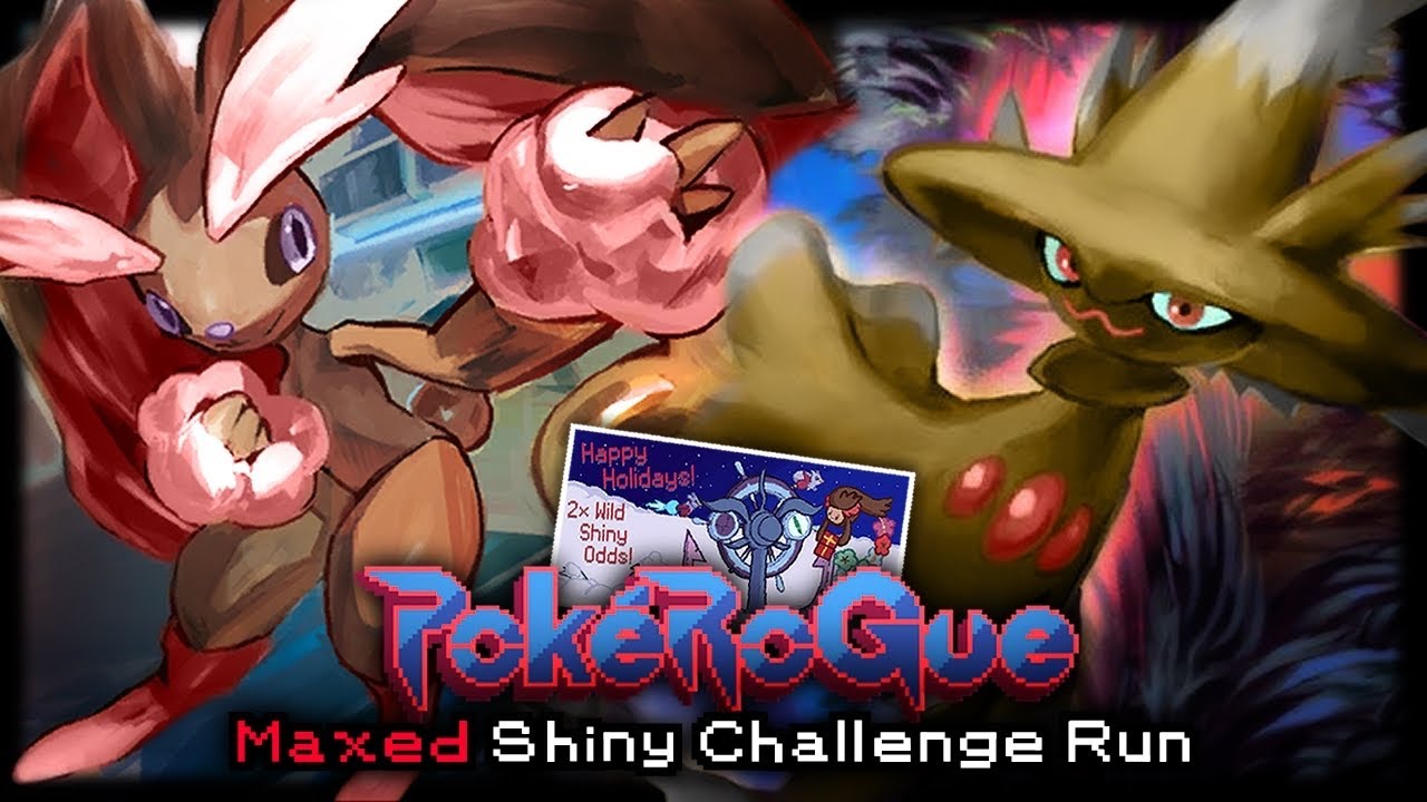 THE MAX LUCK POKEROGUE RUN! || Pokerogue Challenge Runs || Max Luck Run