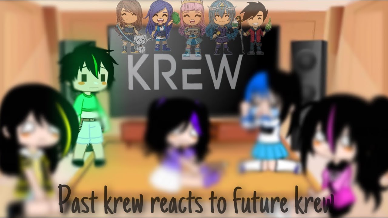 || 🎀 Past Krew Reacts To Future Krew 🎀|| ✨❤️ Krew Reaction Video ❤️✨|| GC🔮🧸||