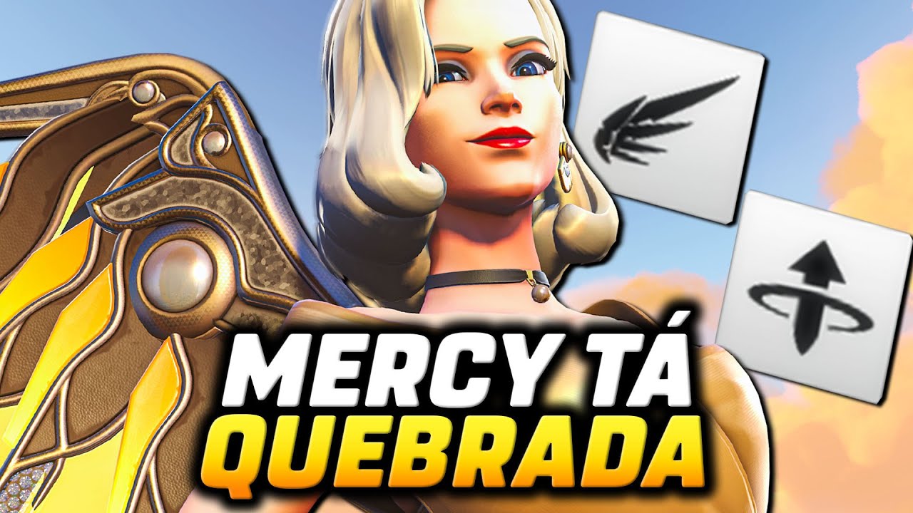 TESTEI A MERCY QUEBRADA DO OVERWATCH CLASSIC