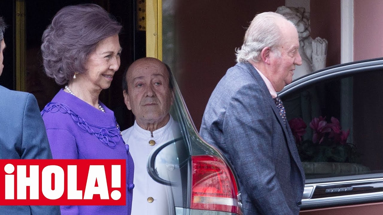 Los reyes JUAN CARLOS y SOFÍA, en el cumpleaños de la INFANTA MARGARITA