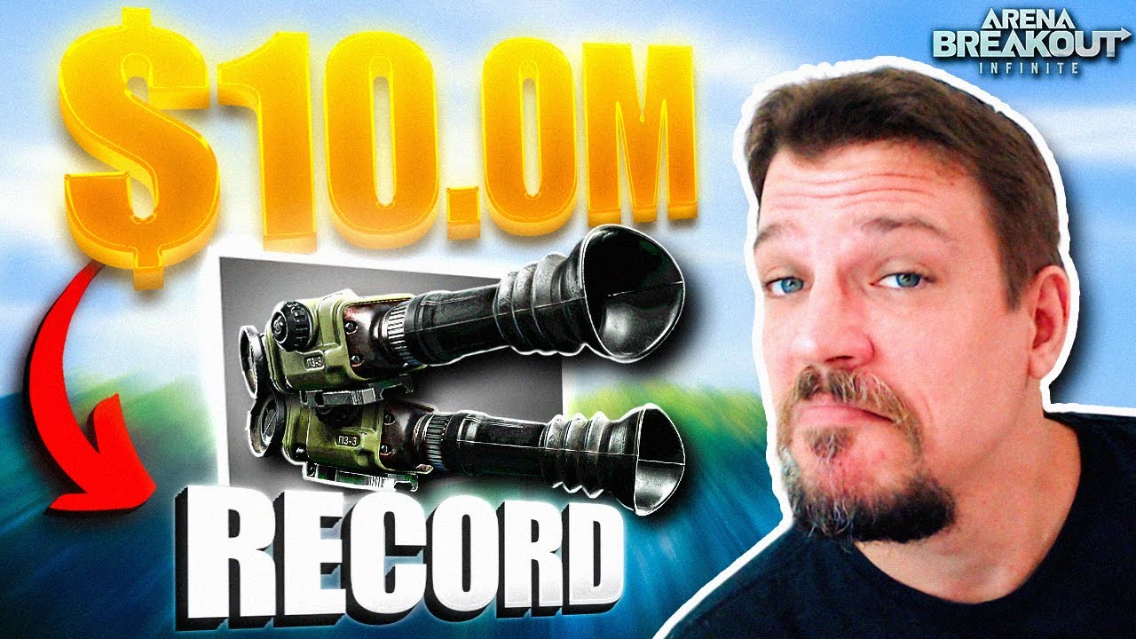O LOOT DE 10 MILHÕES! MEU NOVO RECORD | Arena Breakout: Infinite