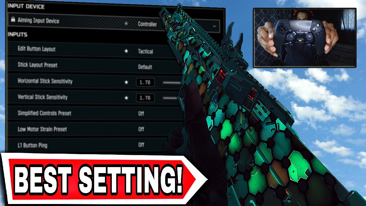 new BEST Setting & Sensitivity in BLACK OPS 7 SEASON 4 UPDATE! 🎯 (Best Controller PS5 SETTING) - BO7