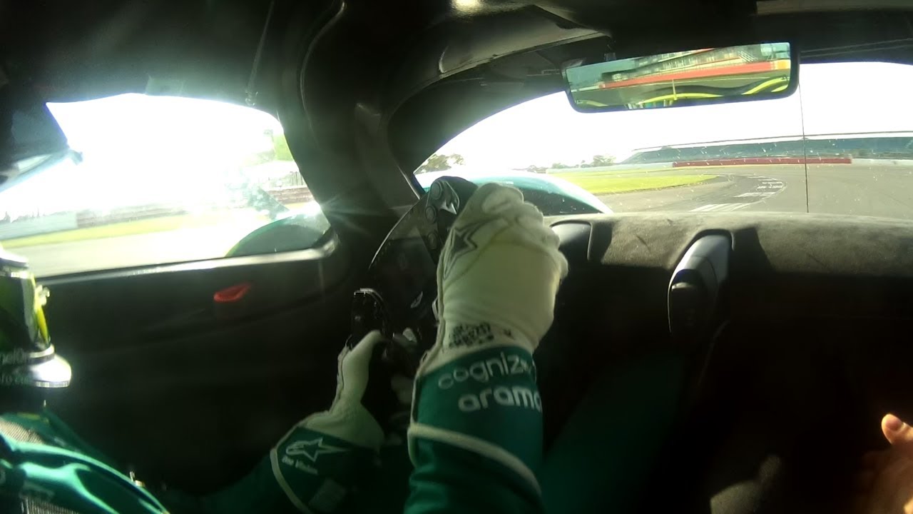 Nico Hulkenberg Drives Me Around Silvestone (Aston Martin Valkyrie AMR Pro Onboard)