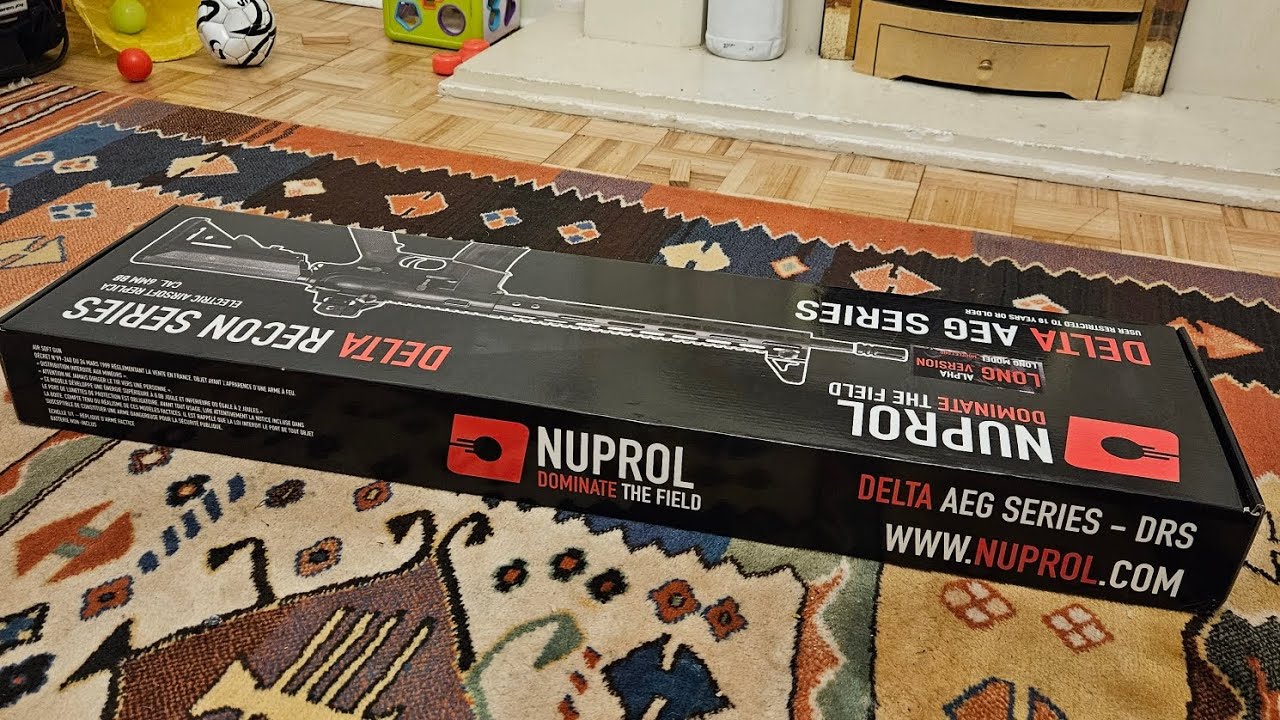 UNBOXING NUPROL DELTA RECON ALPHA AEG SERIES.