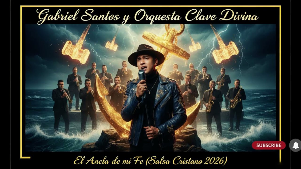 Salsa Cristiana para el Alma | Gabriel Santos y Orquesta Clave Divina - El Ancla de mi Fe