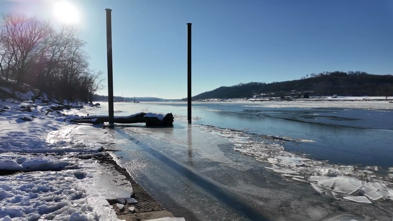 Frozen Rivers - Ohio and Little Miami