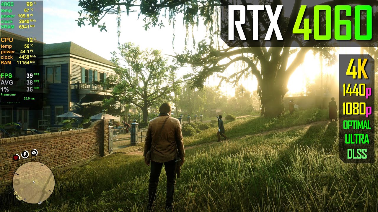 RTX 4060 - Red Dead Redemption 2