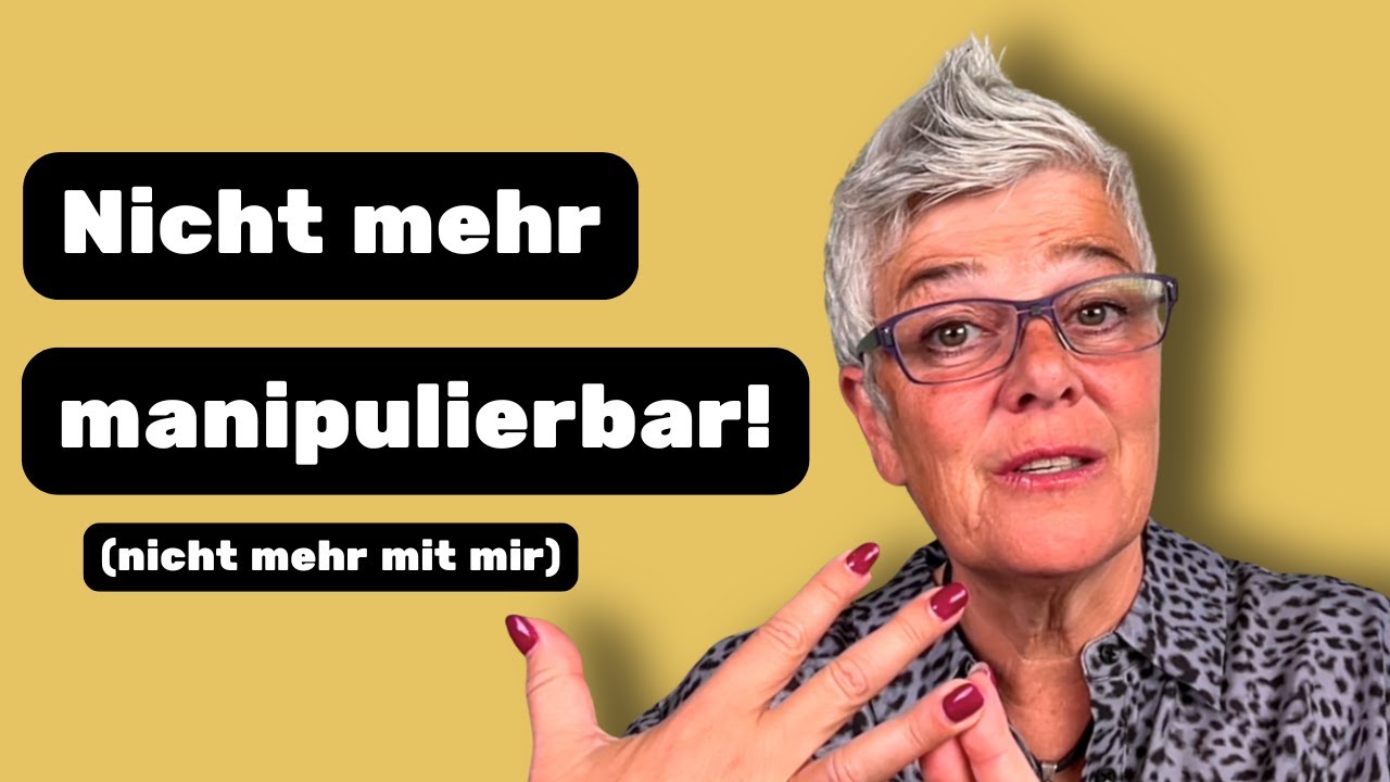 Sei der Mensch, den Narzissten nicht mehr manipulieren!  #narzisstenfrei