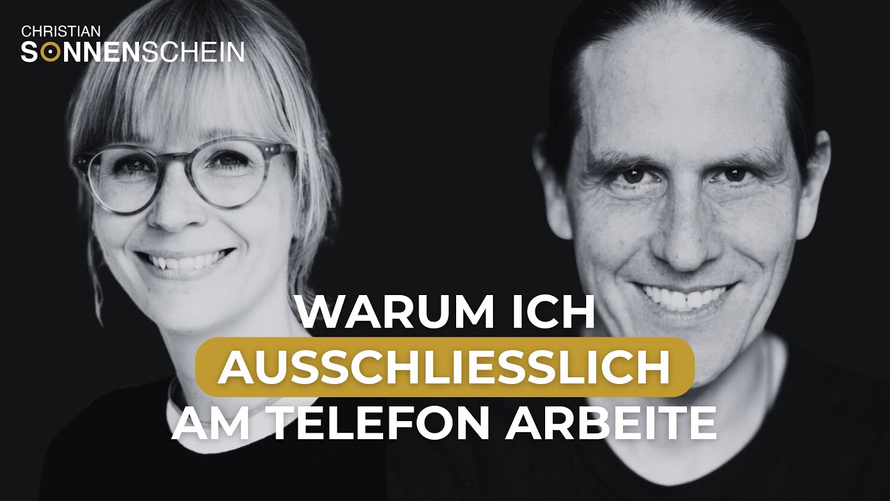 Warum ich ausschließlich am Telefon arbeite 📞 und warum es so tief wirkt
