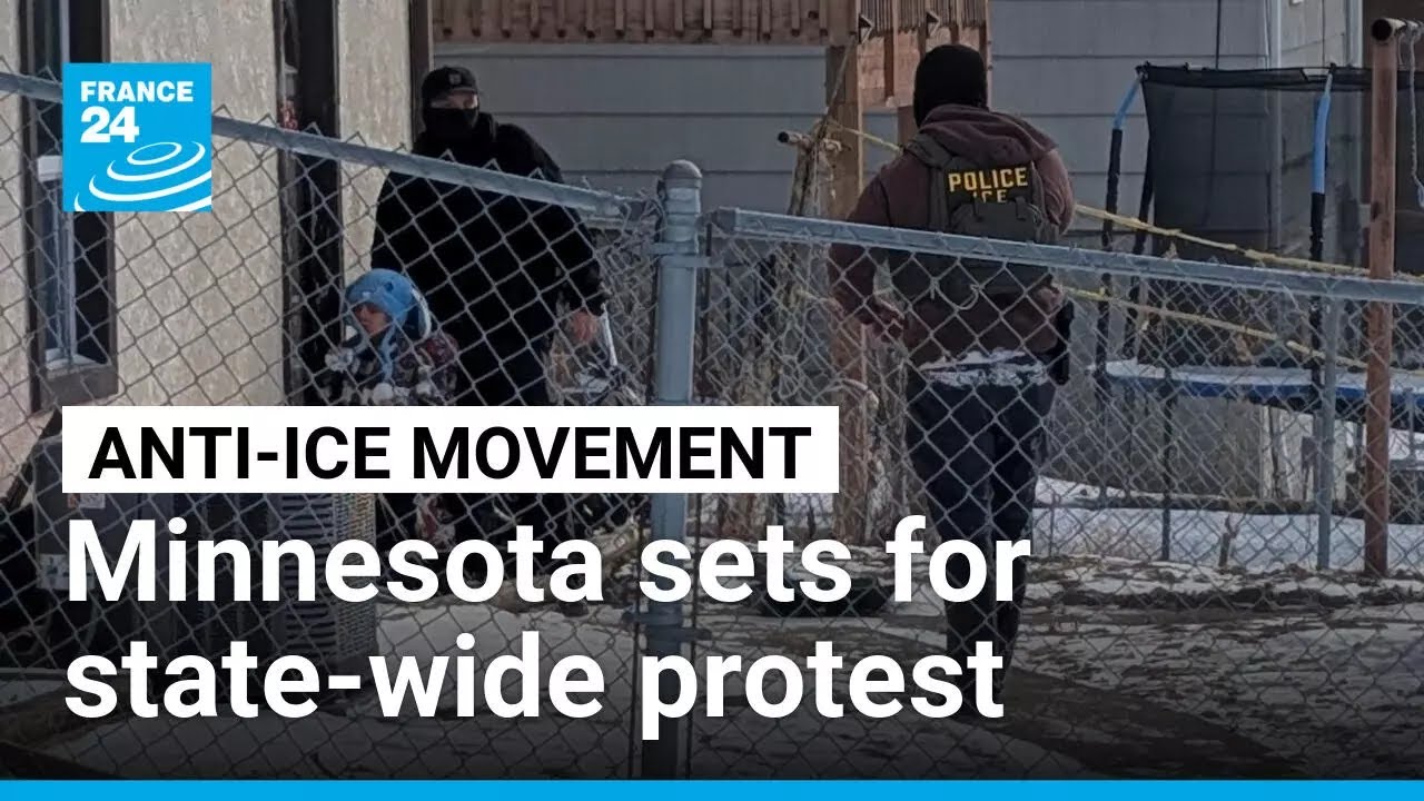 State-wide anti-ICE protest gears up in Minnesota as 5 year-old boy arrested • FRANCE 24 English
