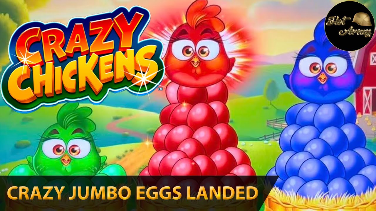 ⭐️НЕ ОДНО, А ДВА ОГРОМНЫХ ЯЙЦА⭐️Crazy Chicken | Huff n Even More Puff Grand Huge Win Slot