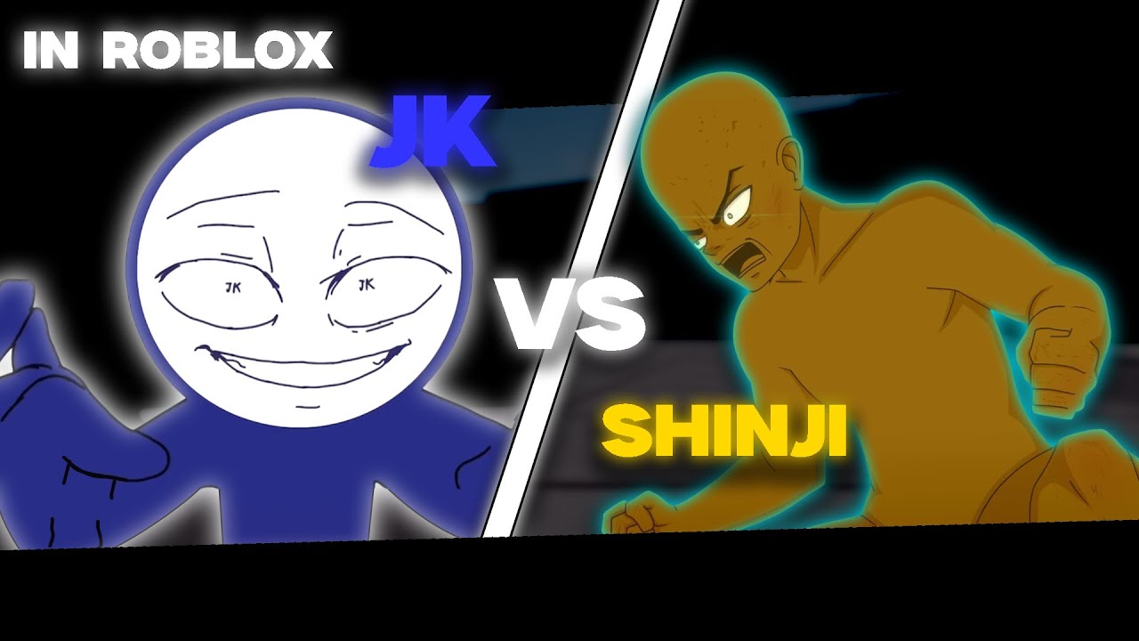 JK VS SHINJI IN ROBLOX (KJ Vs Jun alternate universe)