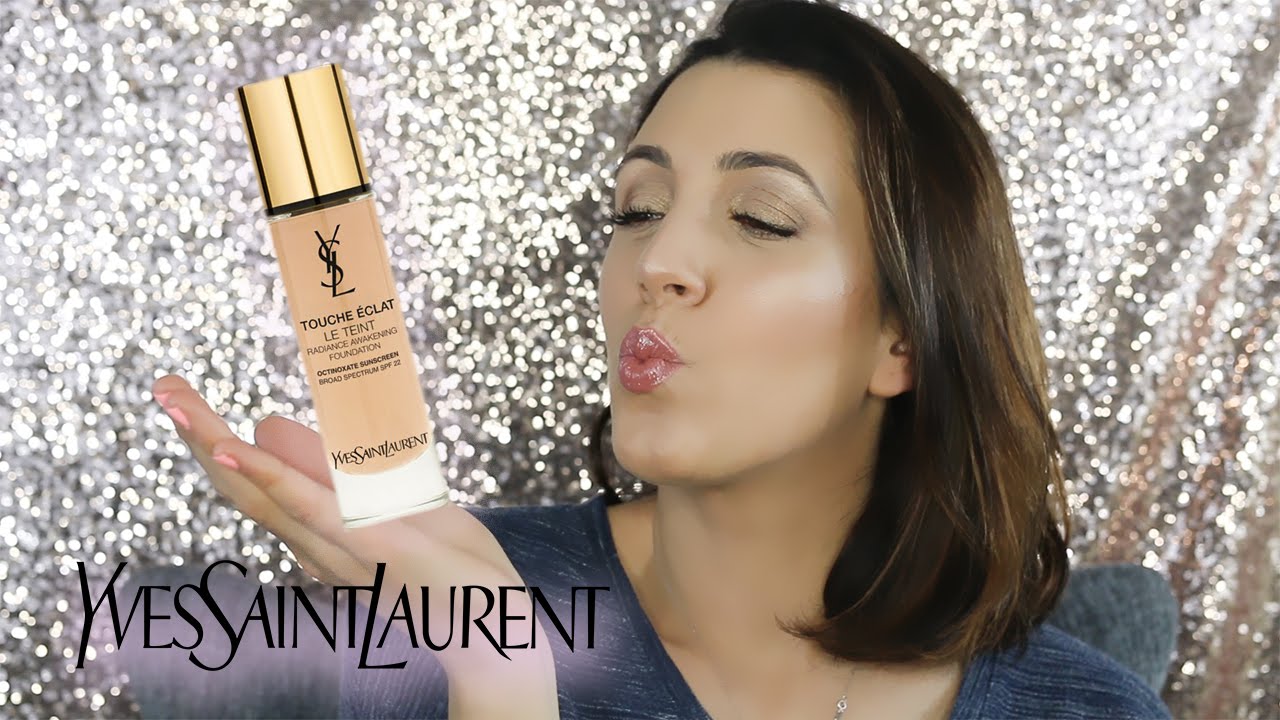 YSL Touche Eclat LE TEINT Radiance Awakening Foundation | Foundation Friday | Josephine Fusco
