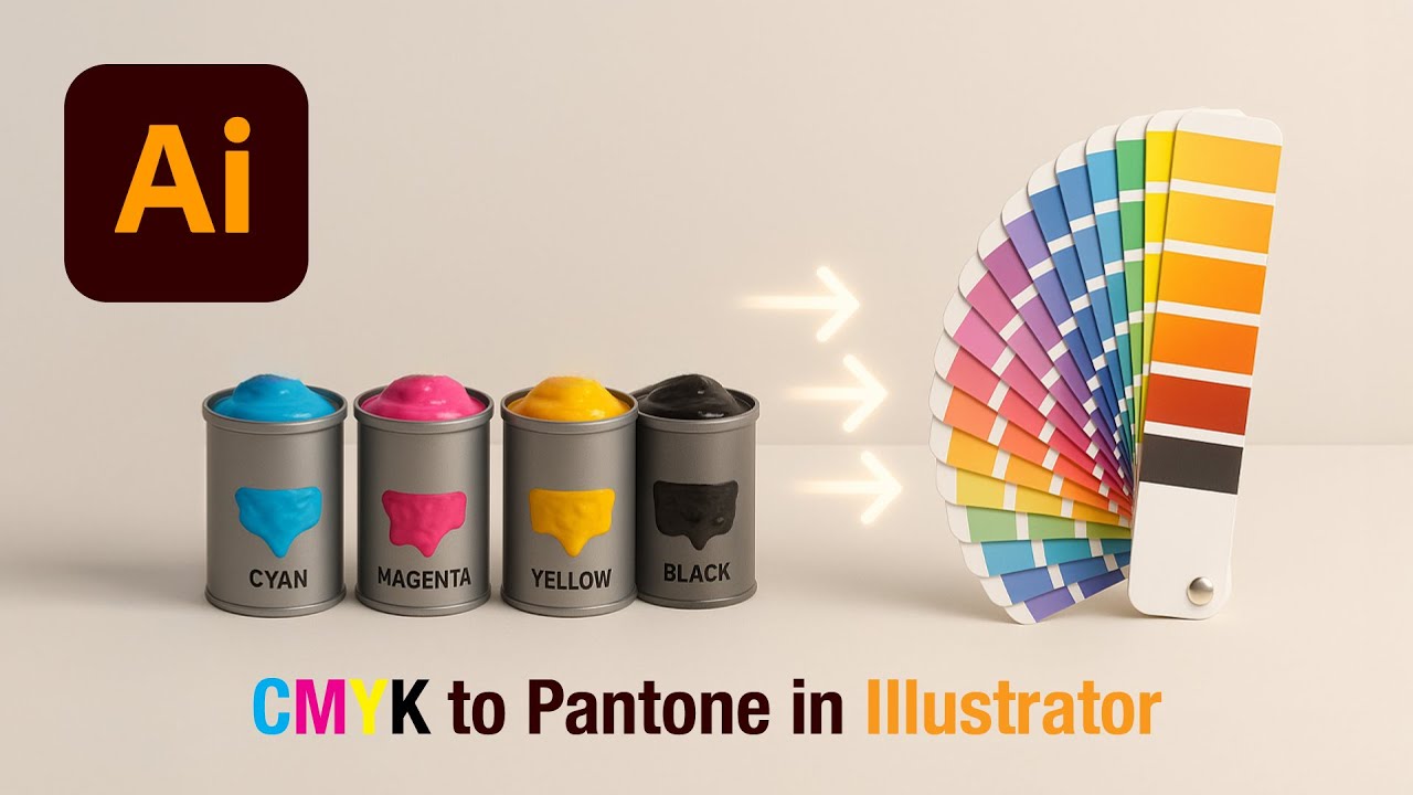 Convert CMYK to Pantone - Illustrator