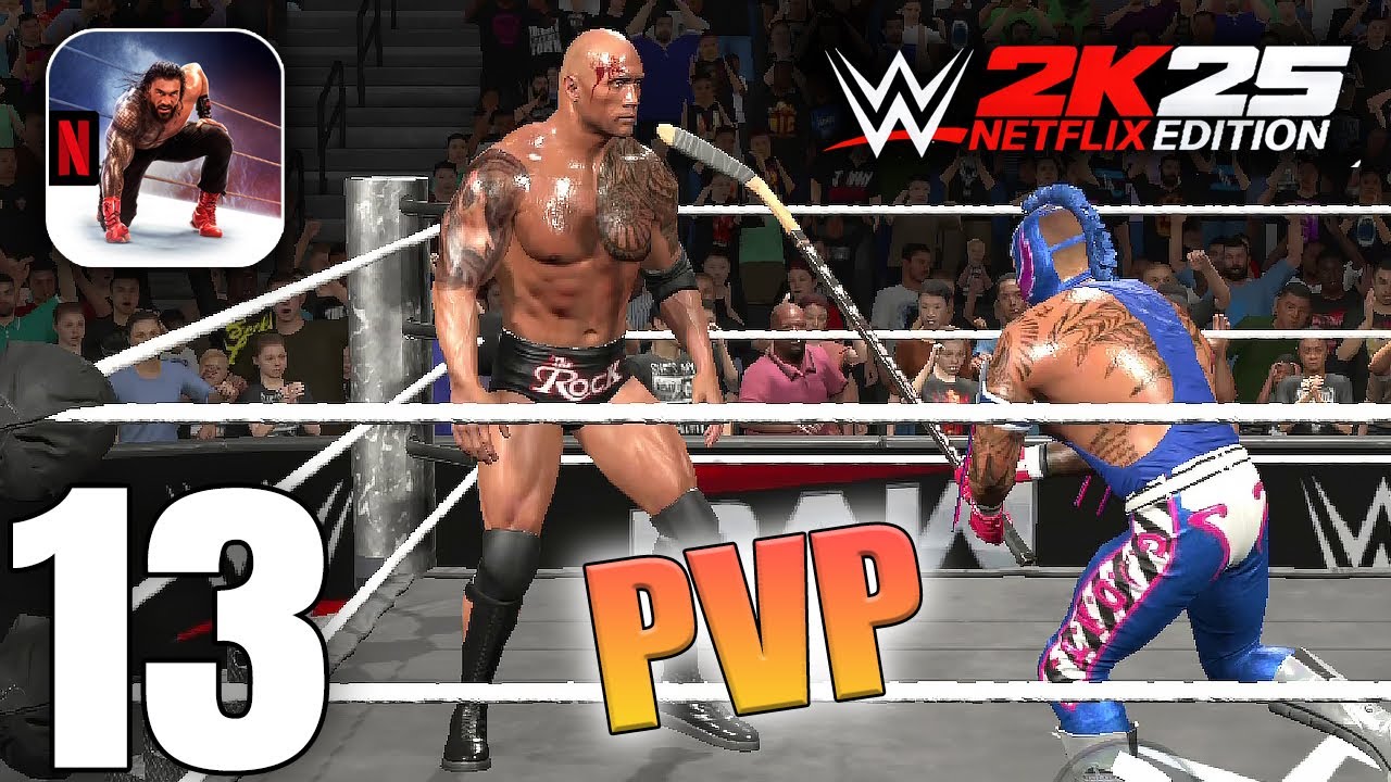 WWE 2K25 Mobile Gameplay Walkthrough Part 13 (iOS, Android) -  Brutal PvP Match