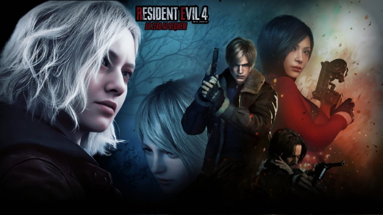 JOGANDO RESIDENT EVIL 4 REMAKE E SEPARATE WAYS DA ADA | MARATONA RESIDENT EVIL ATÉ O REQUIEM