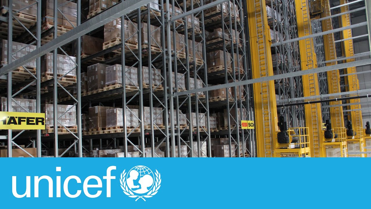 UNICEF Supply's warehouse