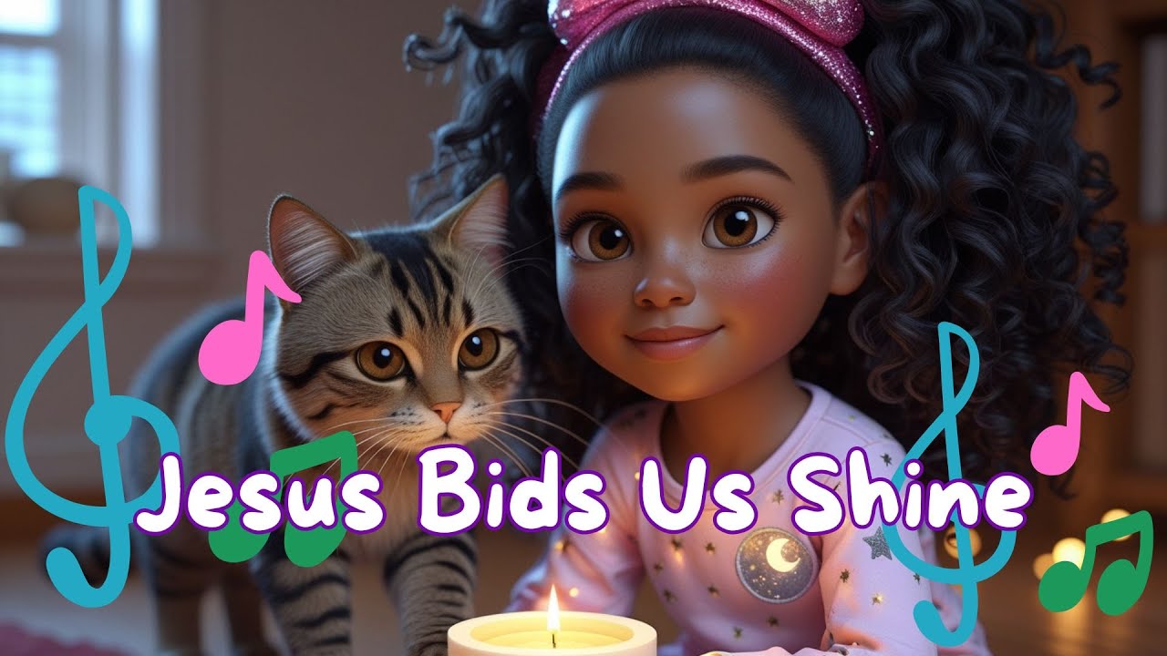 Jesus Bids Us Shine ✨| Gospel Song for Kids | Christian Children’s Music & Sing Along | Kids Gospel