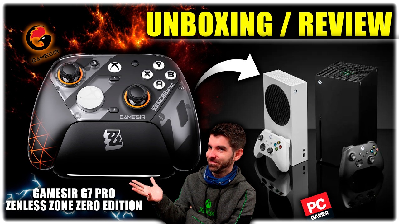 🎮 NUEVO mando XBOX GAMESIR G7 Pro ZZZ (Zenless Zone Zero) | Unboxing y análisis | Precio PC - Semons
