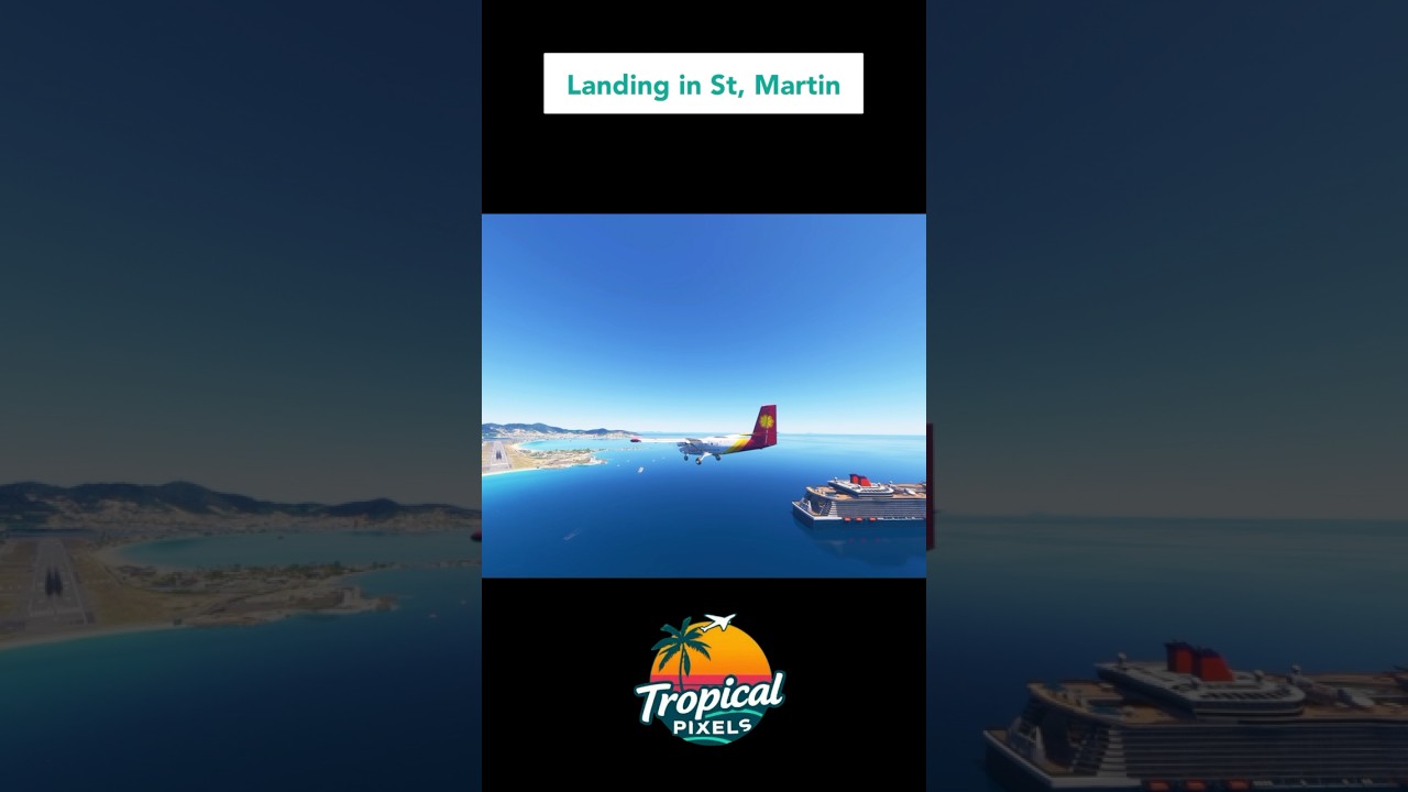 Twin Otter Island Hopping, full video on channel #MSFS #Shorts