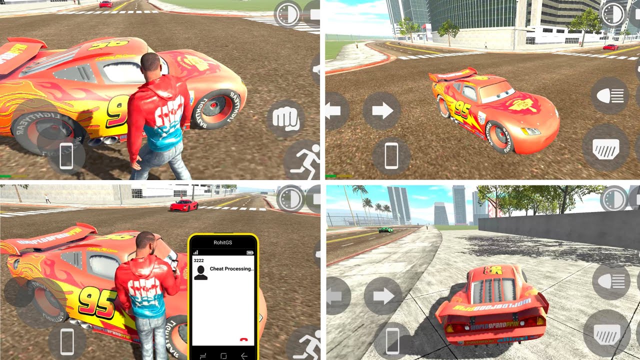 Mc Queen Car Cheat Code Indian Bike Driving 3D 🔥| Indian Bike Driving 3D New Update | Igs gamer