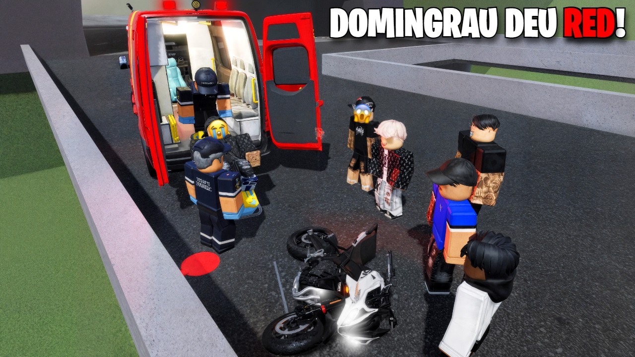 DOMINGRAU E MEU PARCEIRO CAIU COM MINHA TIGER SPORT NO GRAU SP! (PT11) - ROBLOX RP
