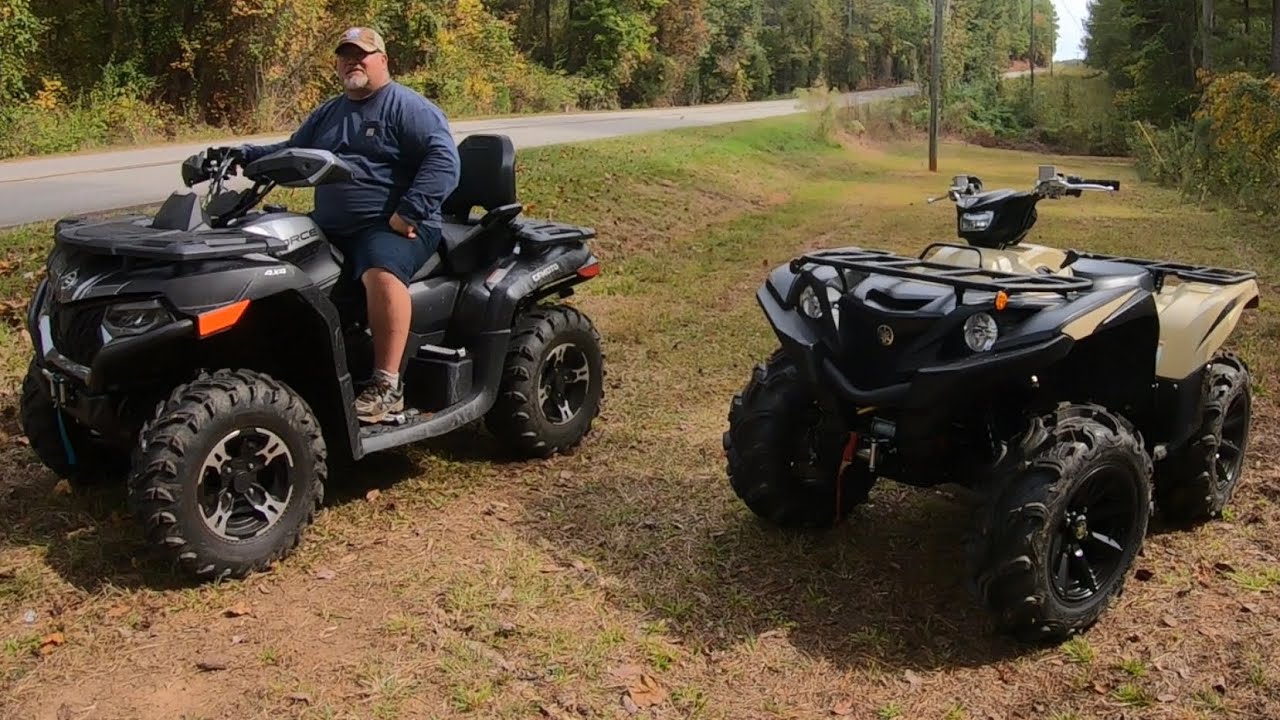 YAMAHA GRIZZLY vs CFMOTO 600!!!! Drag Race Who is going to win?