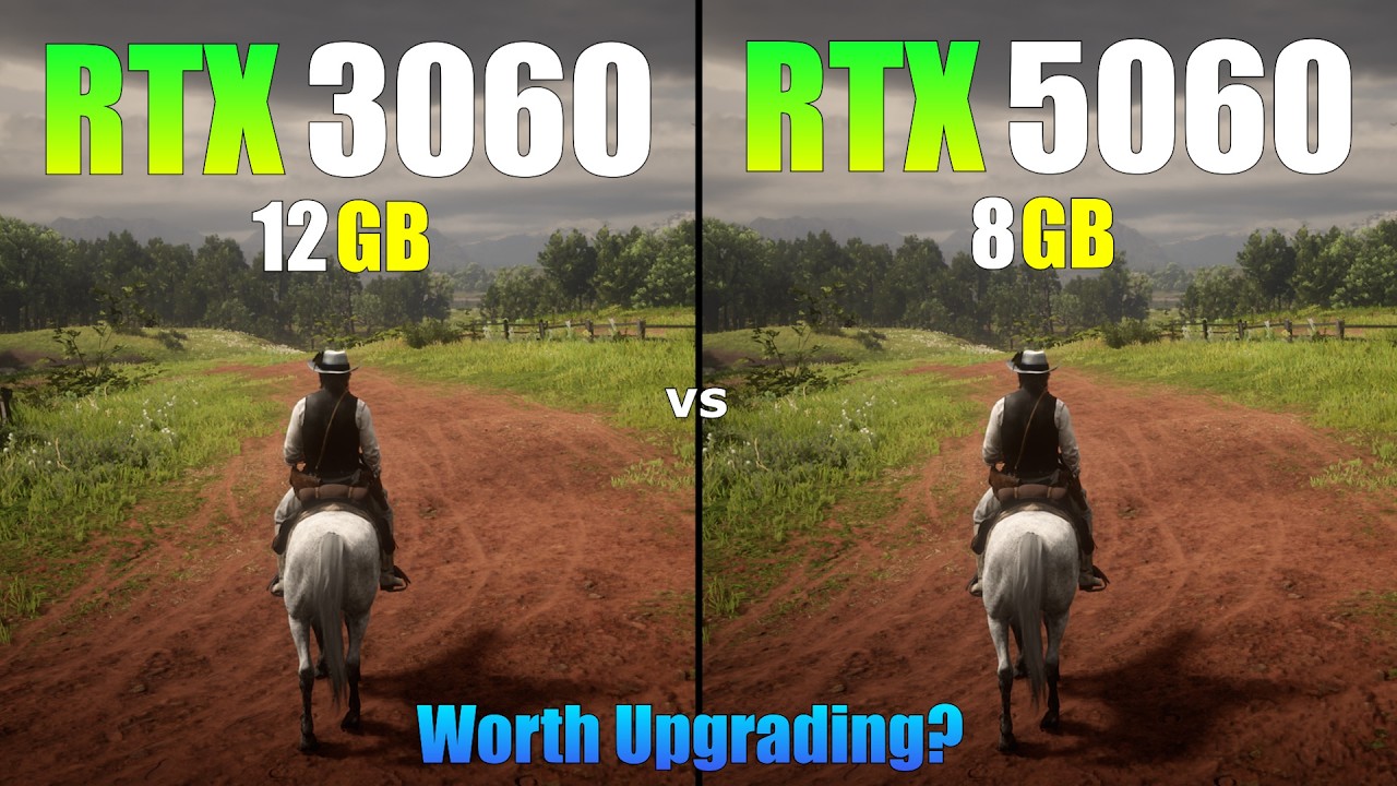 RTX 3060 vs RTX 5060 : Test in 11 Games - Worth Upgrading?