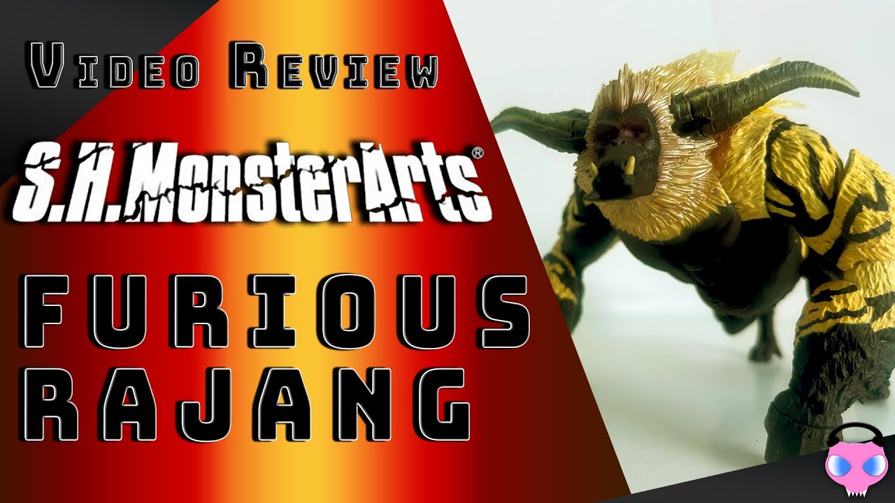 VIDEO REVIEW: SH Monsterarts - Furious Rajang (Monster Hunter)