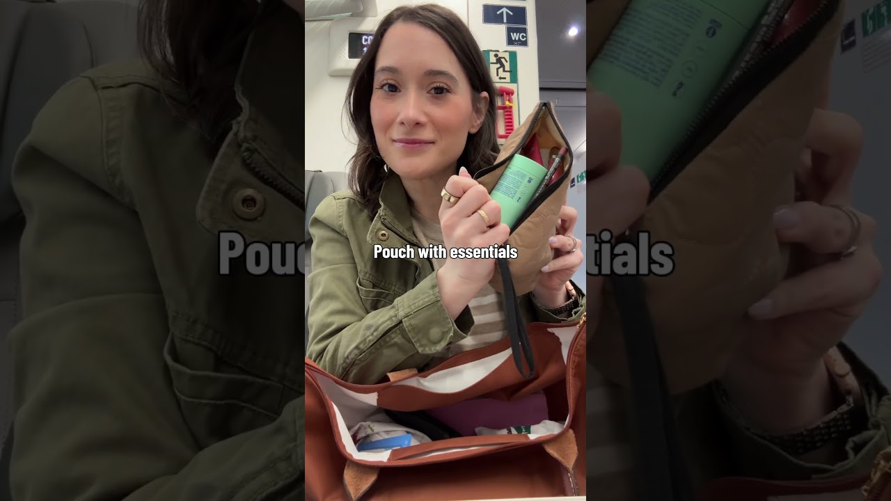 Что в моей сумке? #поезд #испания #чтовмоейсумке #longchamp #lepliage