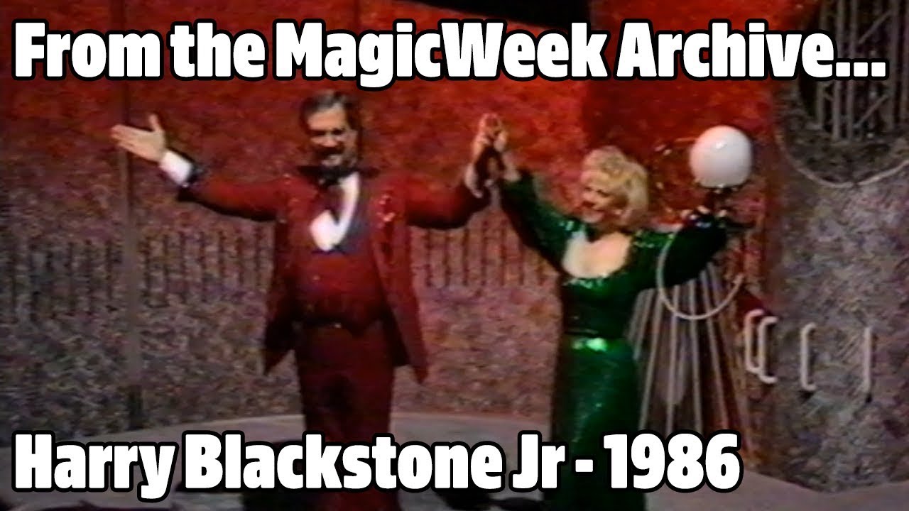Harry Blackstone Jr - Magician - Floating Lightbulb - The Paul Daniels Magic Show - 1986