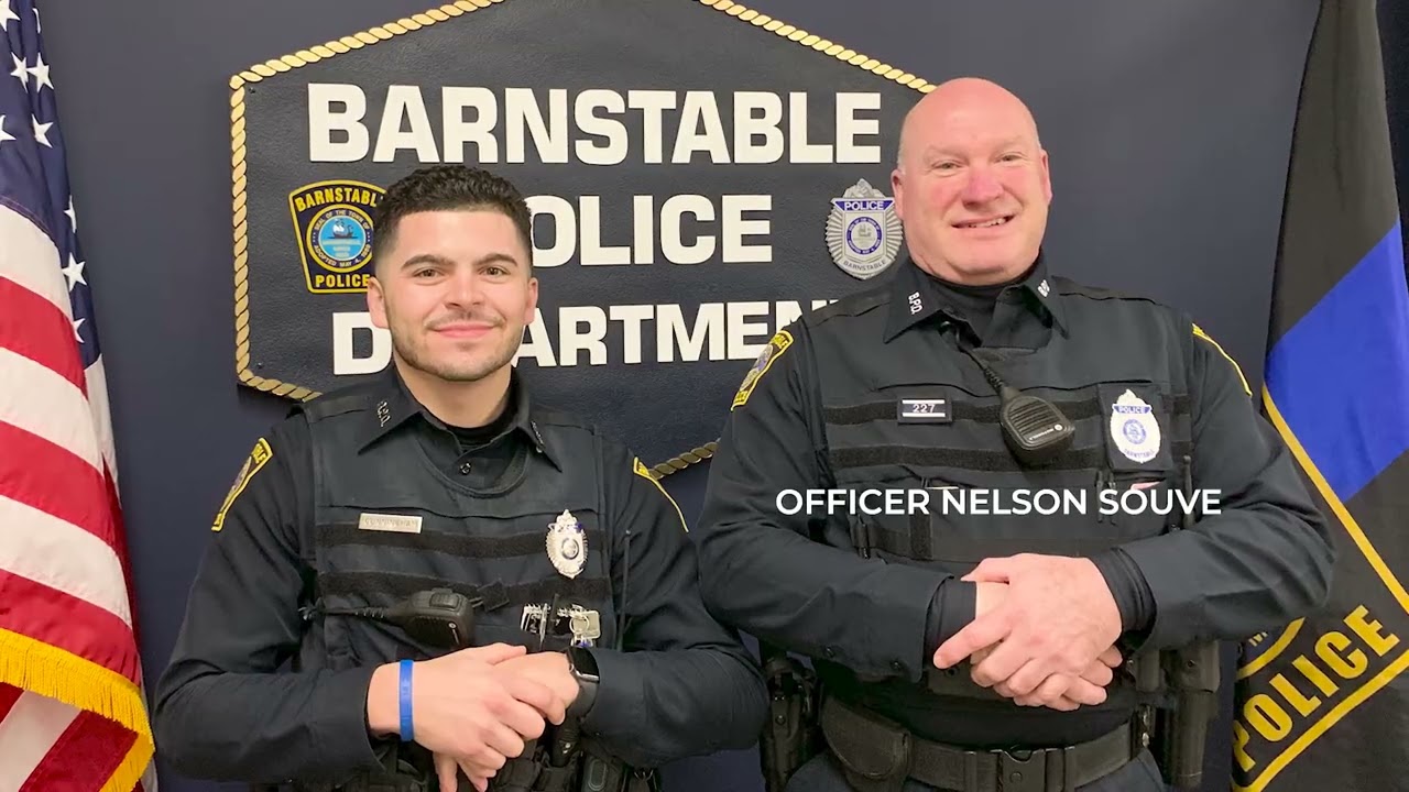 2022 Emergency Professional Hero - Marcus Cunningham & Nelson Souve, Barnstable Police Department