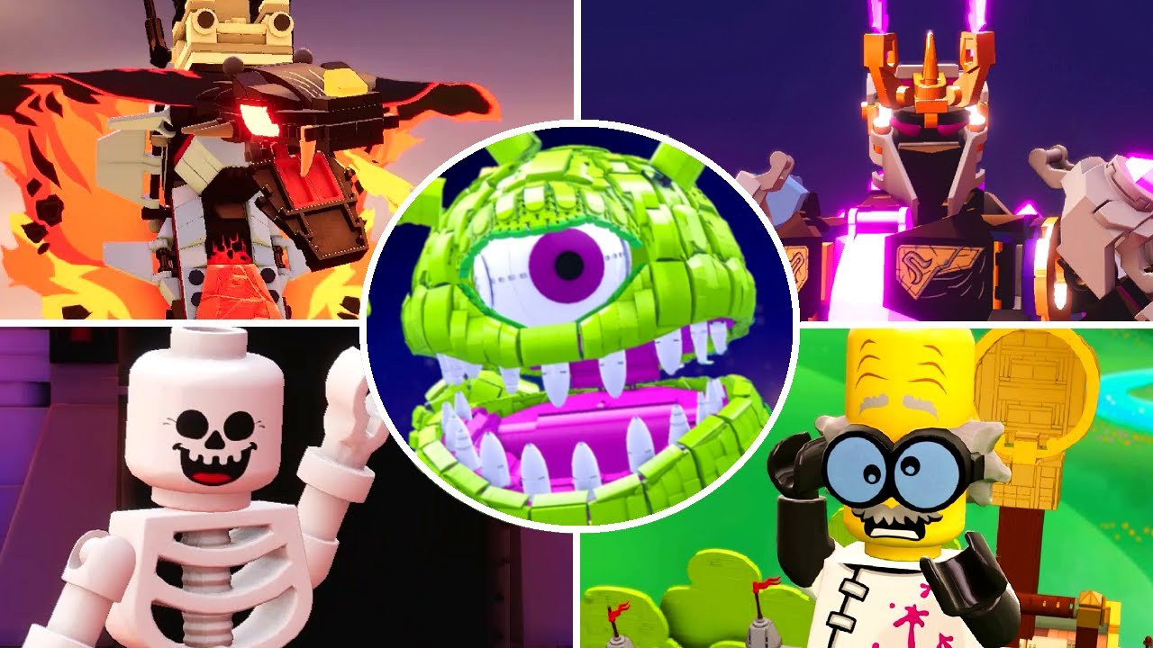 LEGO Party - All Bosses, Builds & Event Spaces