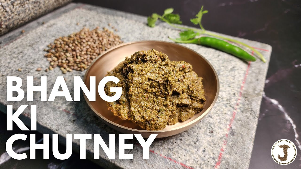 BHANG KI CHUTNEY | BHANG KI CHUTNEY RECIPE | HEMP SEEDS | UTTARAKHAND SPECIAL | JEERIGE