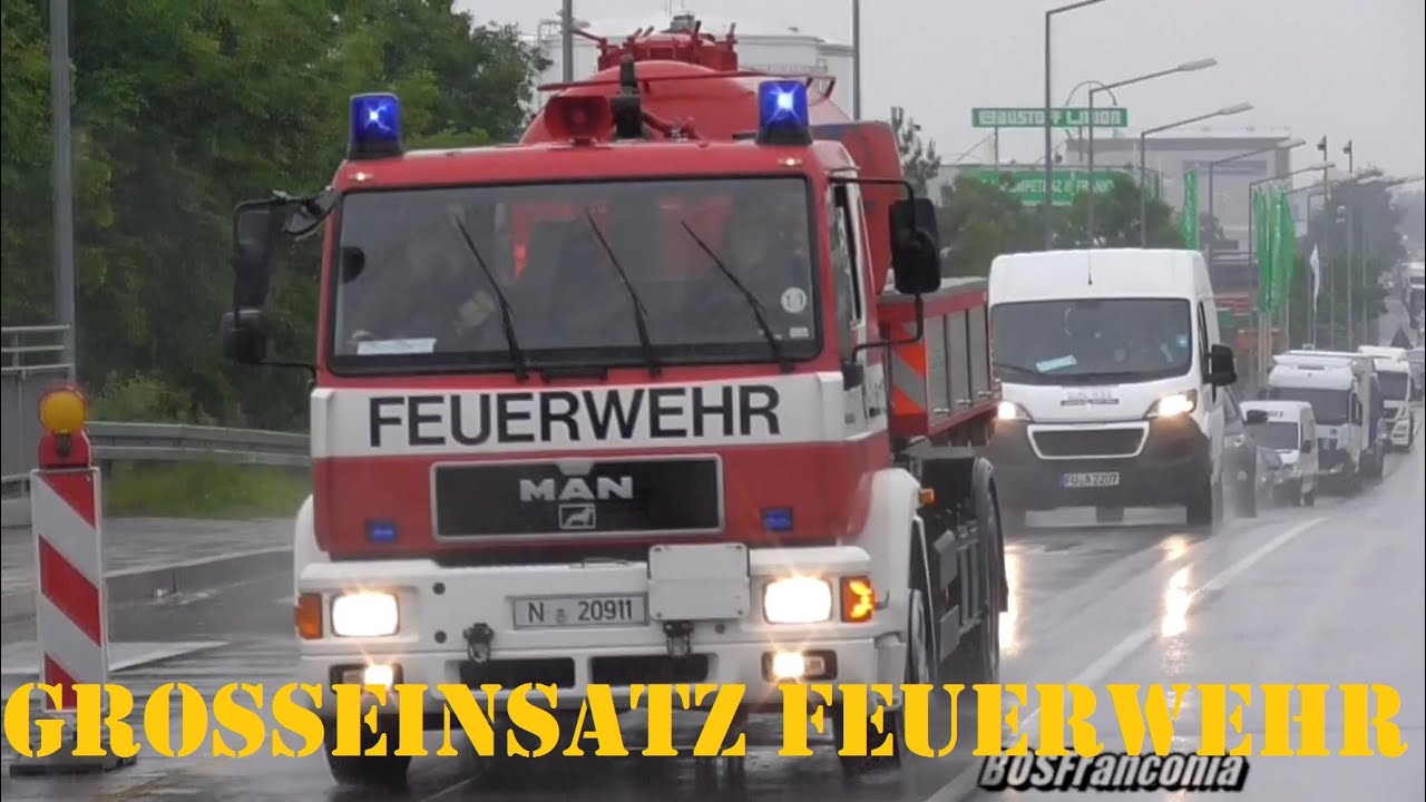 [Führung FF & BF] Großbrand im Nürnberger Hafen