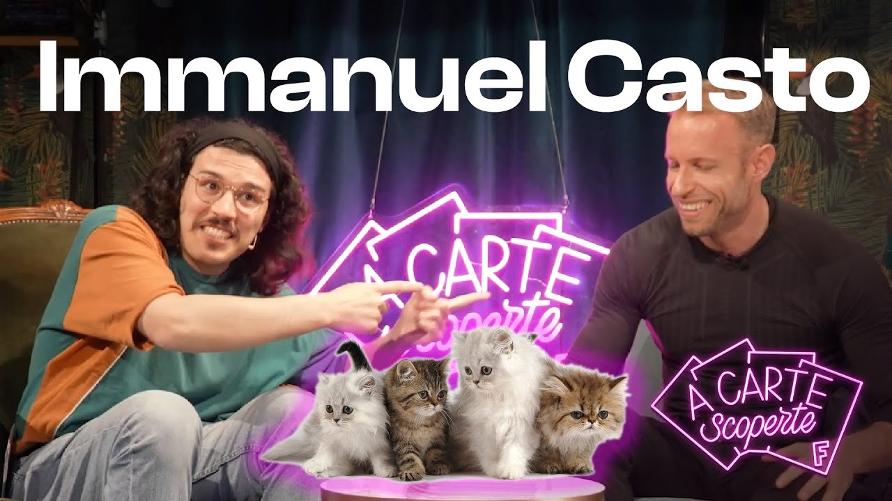 Immanuel Casto: canzoni sconce, gattini salvati e cancel culture