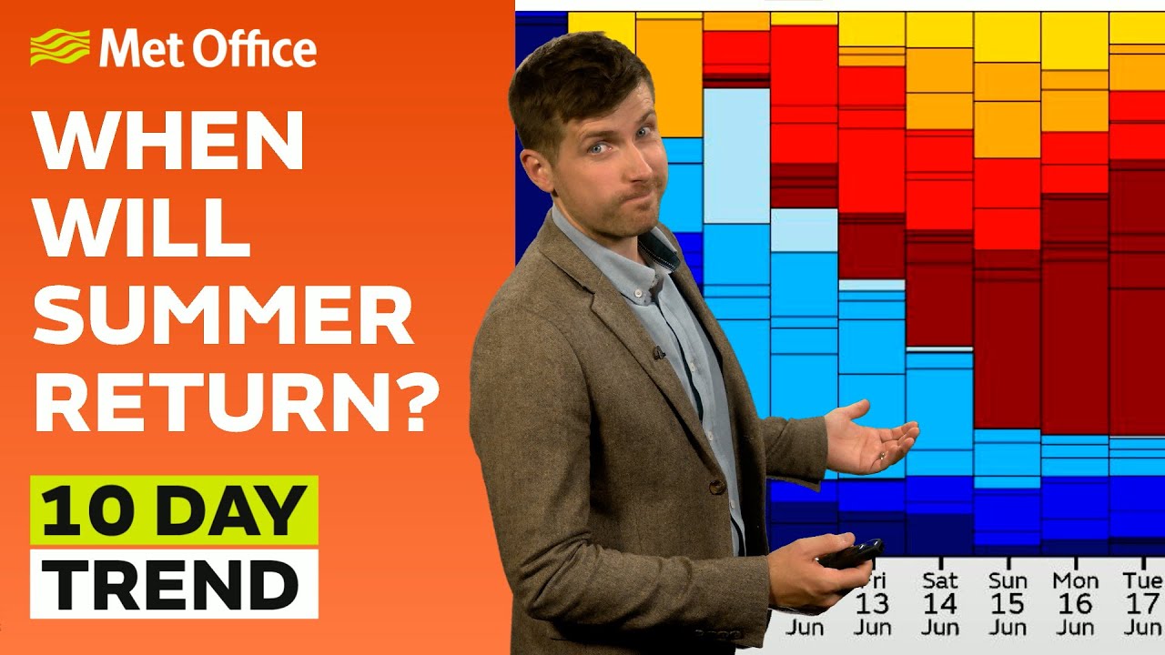 10 Day Trend 04/06/2025 &ndash; More rain to come &ndash; Met Office weather forecast UK