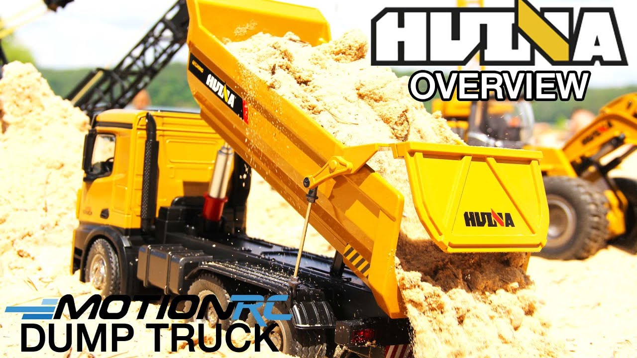 Huina Dump Truck Overview - 1/14 Scale RTR Construction Vehicle | Motion RC