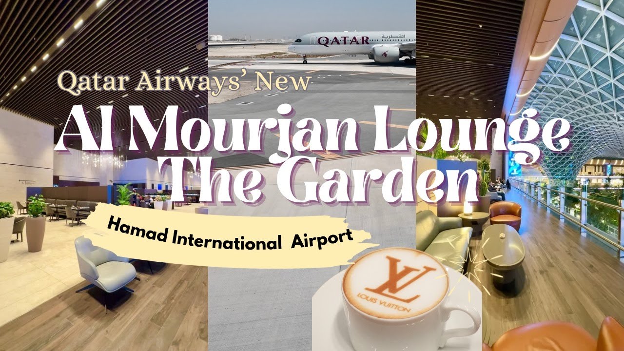 BEST BUSINESS CLASS LOUNGE with First Ever Louis Vuitton Airport Lounge