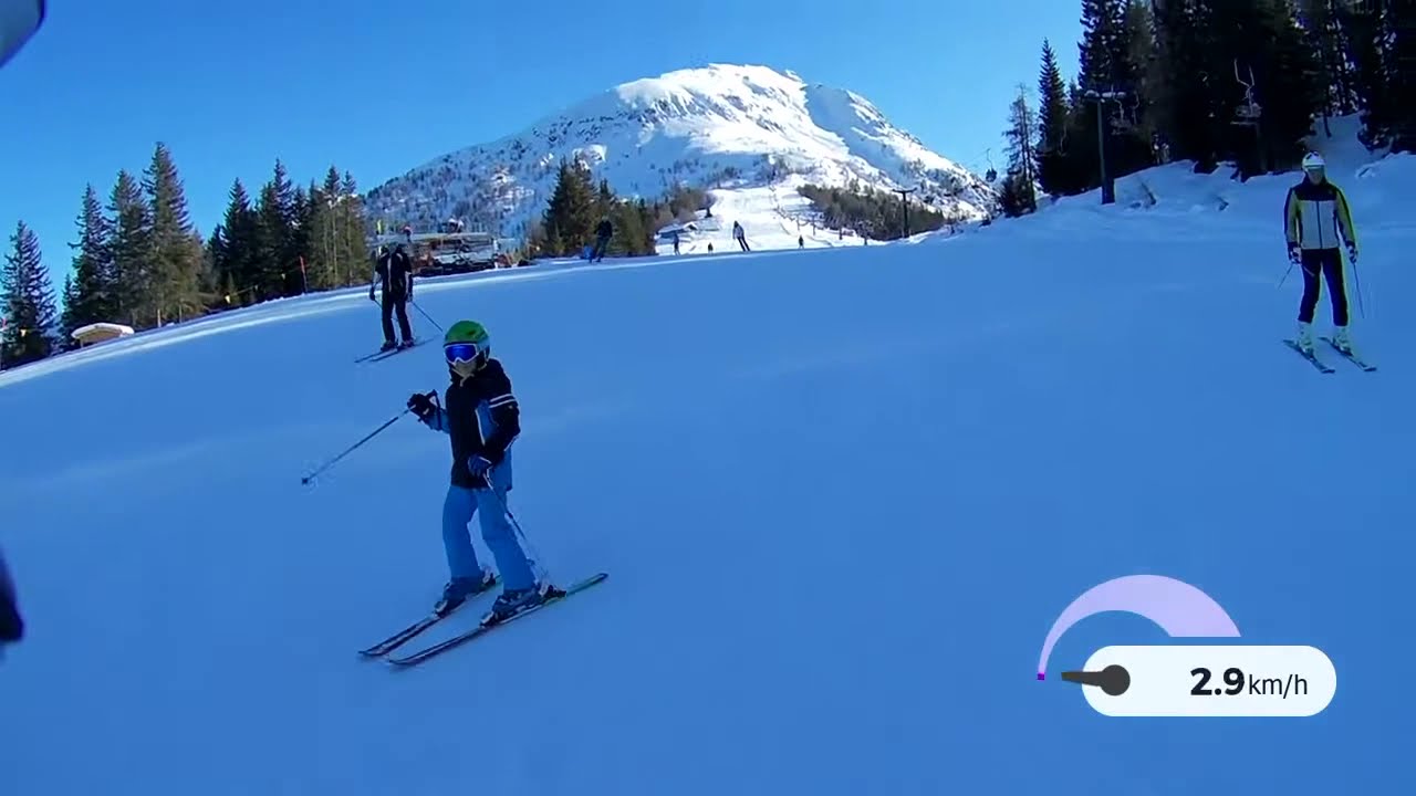 Video pista blu Piana dei Galli e Roccolo ad Aprica in Valtellina