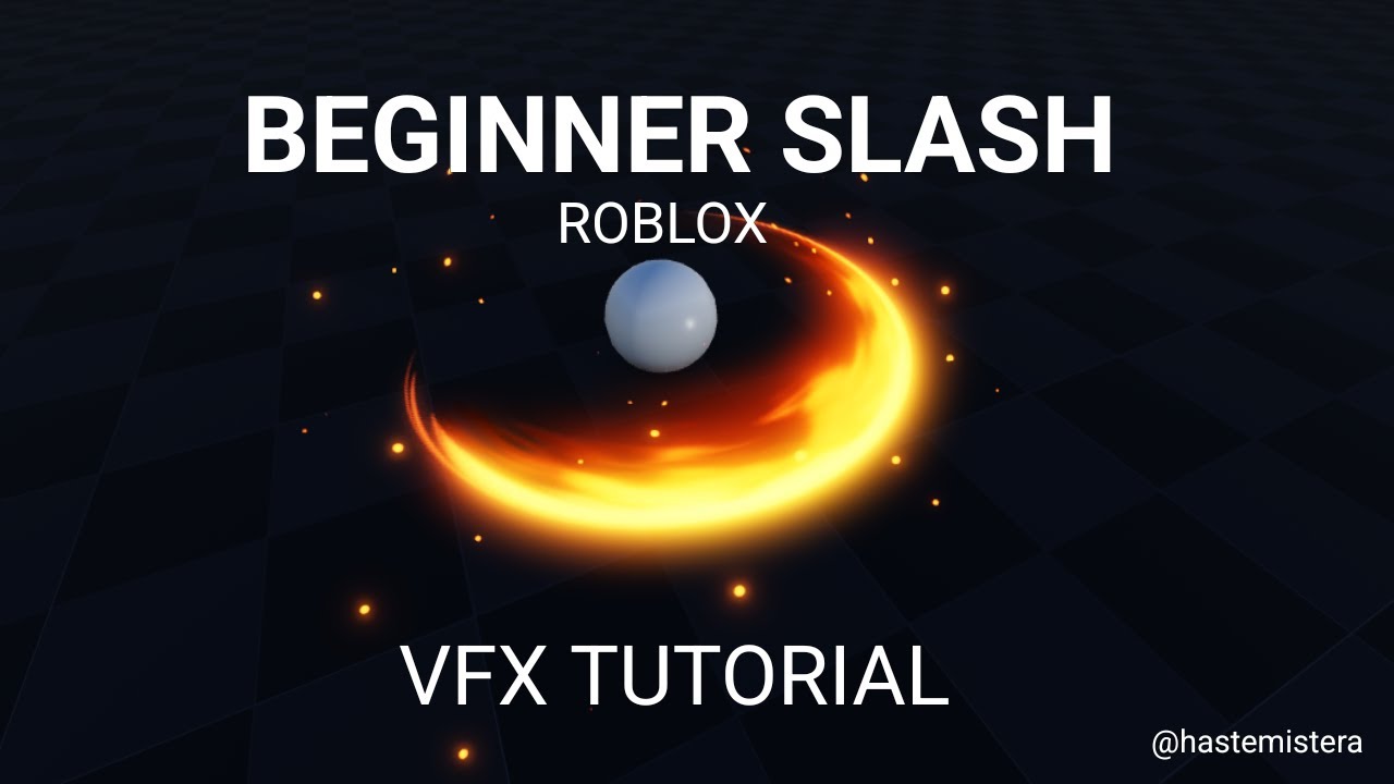 THE EASIEST ROBLOX VFX Slash tutorial ever!