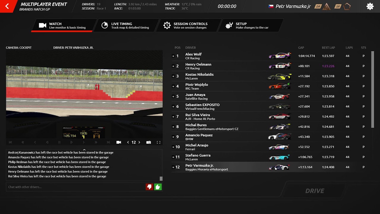 VRC Fall series R6 - Brands Hatch